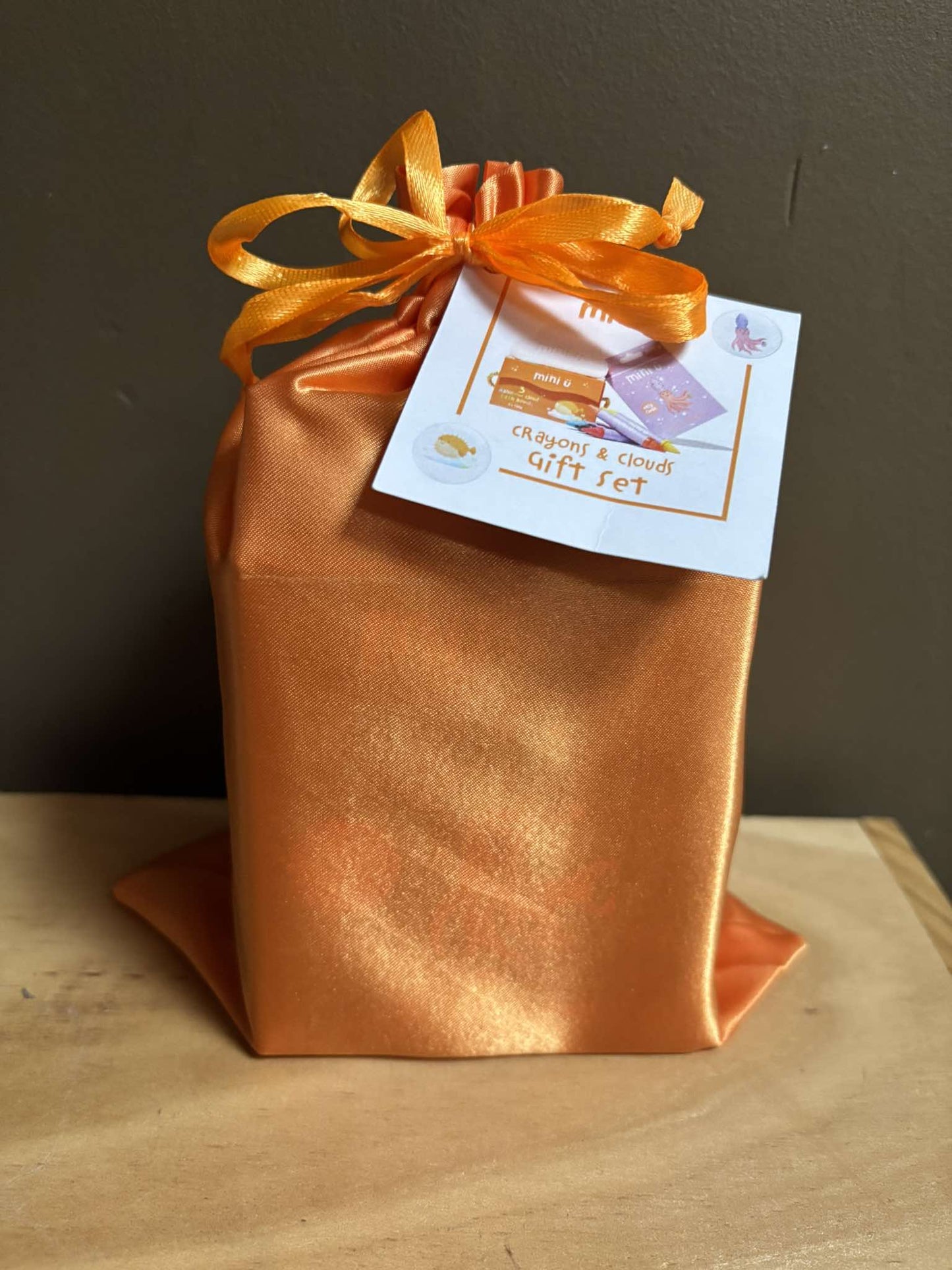 Cadeausetje Oranje | Mini Ü | Gepersonaliseerd - Wearable Wishes