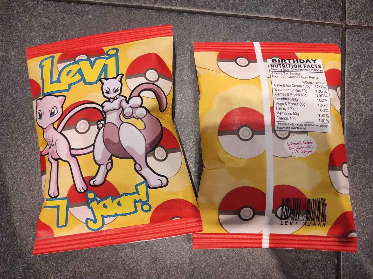 Chipszakjes | Gepersonaliseerd