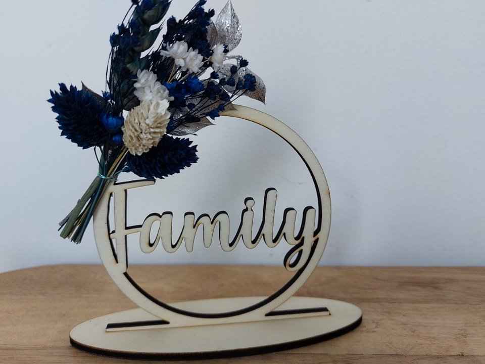 Flowerhoop Klein | Naamcirkel gepersonaliseerd