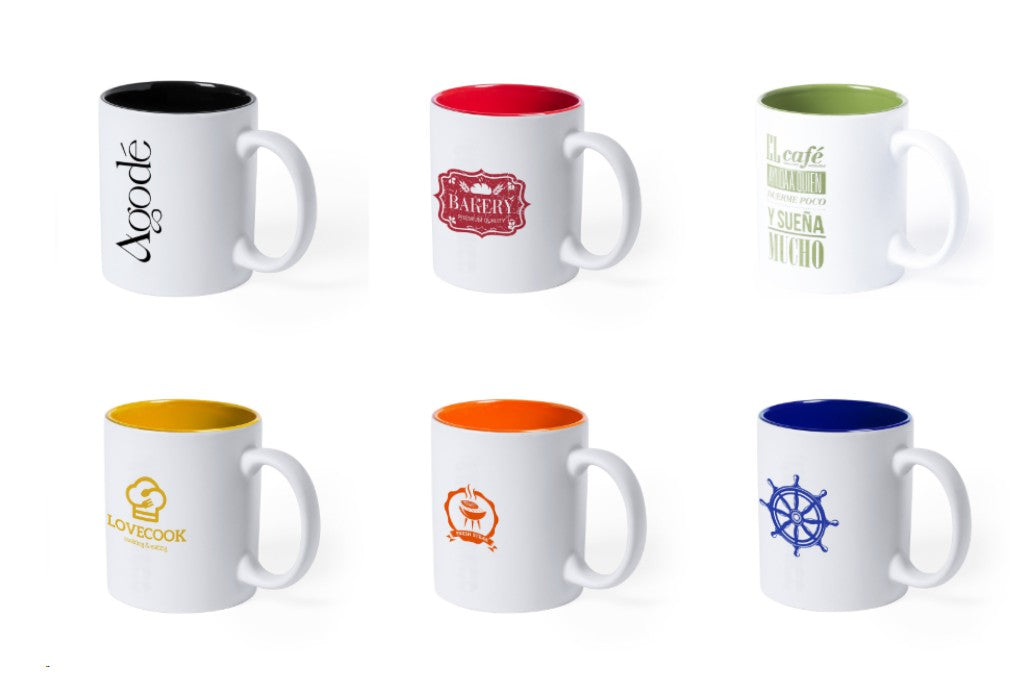 Gepersonaliseerde Mok Wit | 6 kleuren