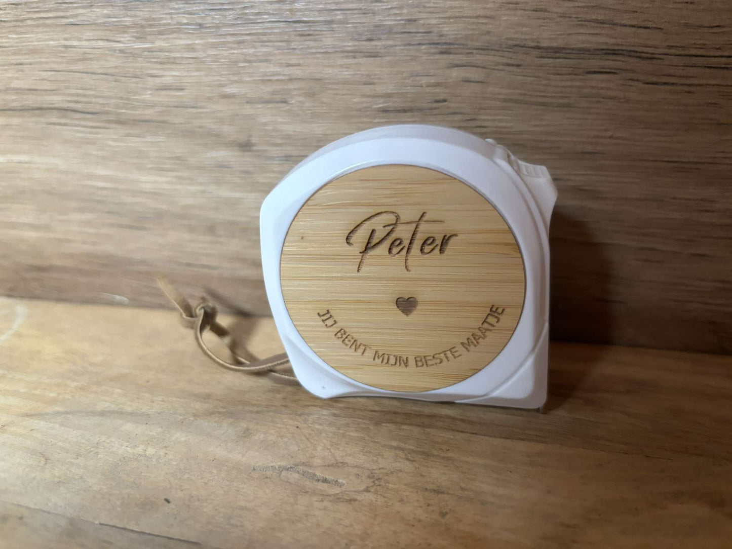 Rolmeter met Gravure - Wearable Wishes