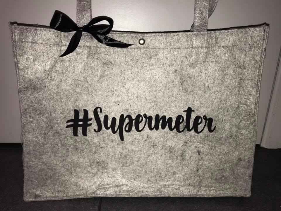 Vilten Tas | Gepersonaliseerde Tekst