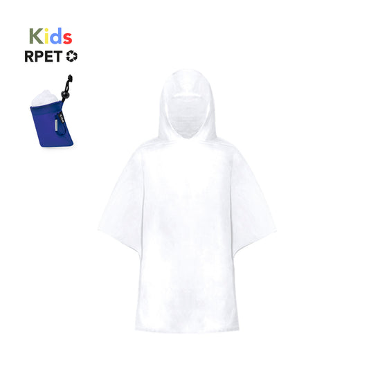 Kids Regenponcho in Zakje | Gepersonaliseerd