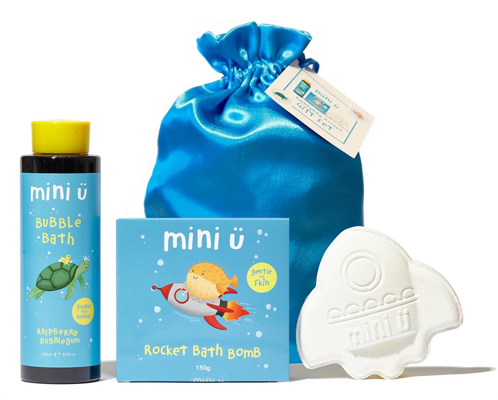 Cadeausetje Blauw | Mini Ü | Gepersonaliseerd