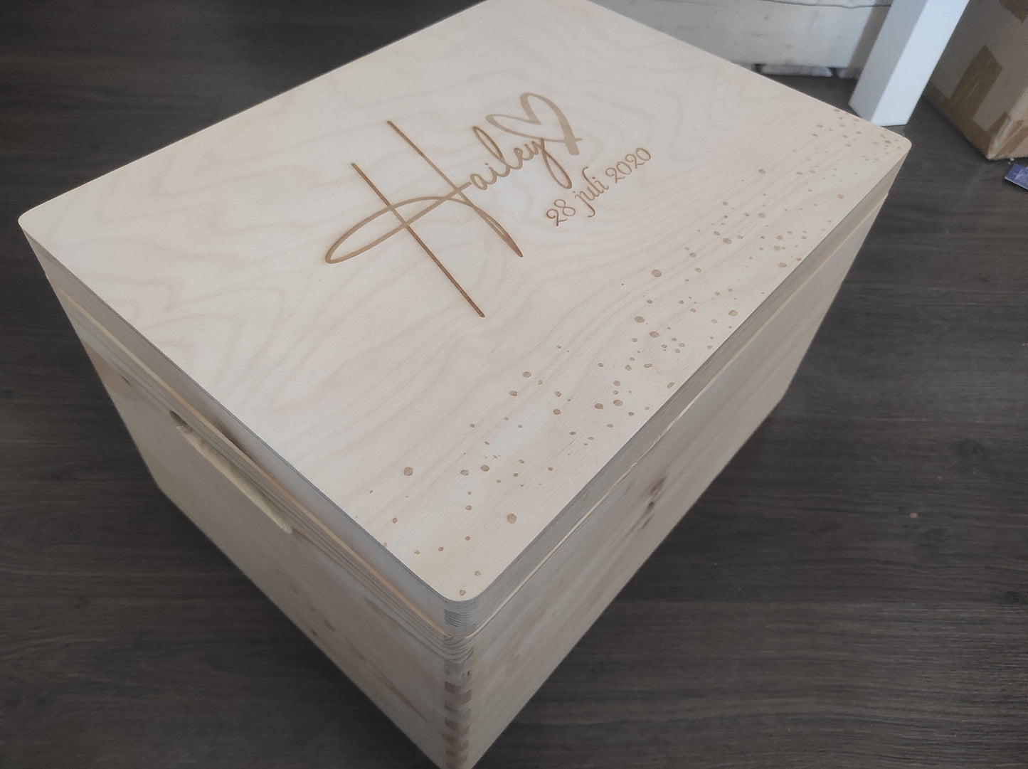 Herinneringsdoos Hout | Gepersonaliseerd