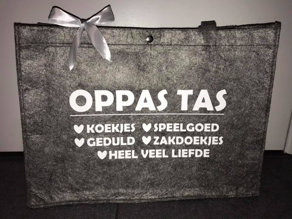 Vilten Tas | Gepersonaliseerde Tekst