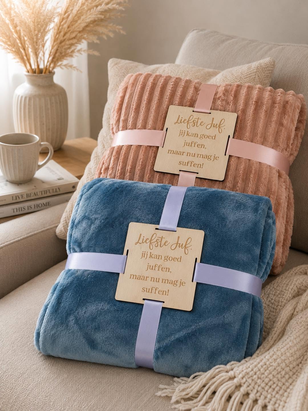 Fleece Deken 150x200cm | Gepersonaliseerde Cadeaukaart