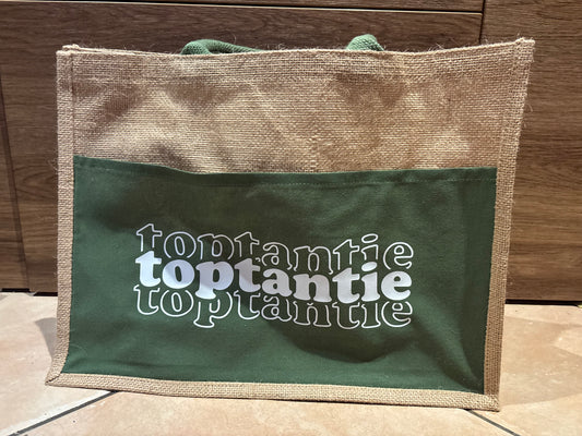 Jute Tas Groen | toptantie (stacked)