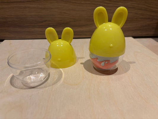 Plexi Eitje – Personaliseerbaar met Sticker – Ideaal voor Doopsuiker of Traktaties