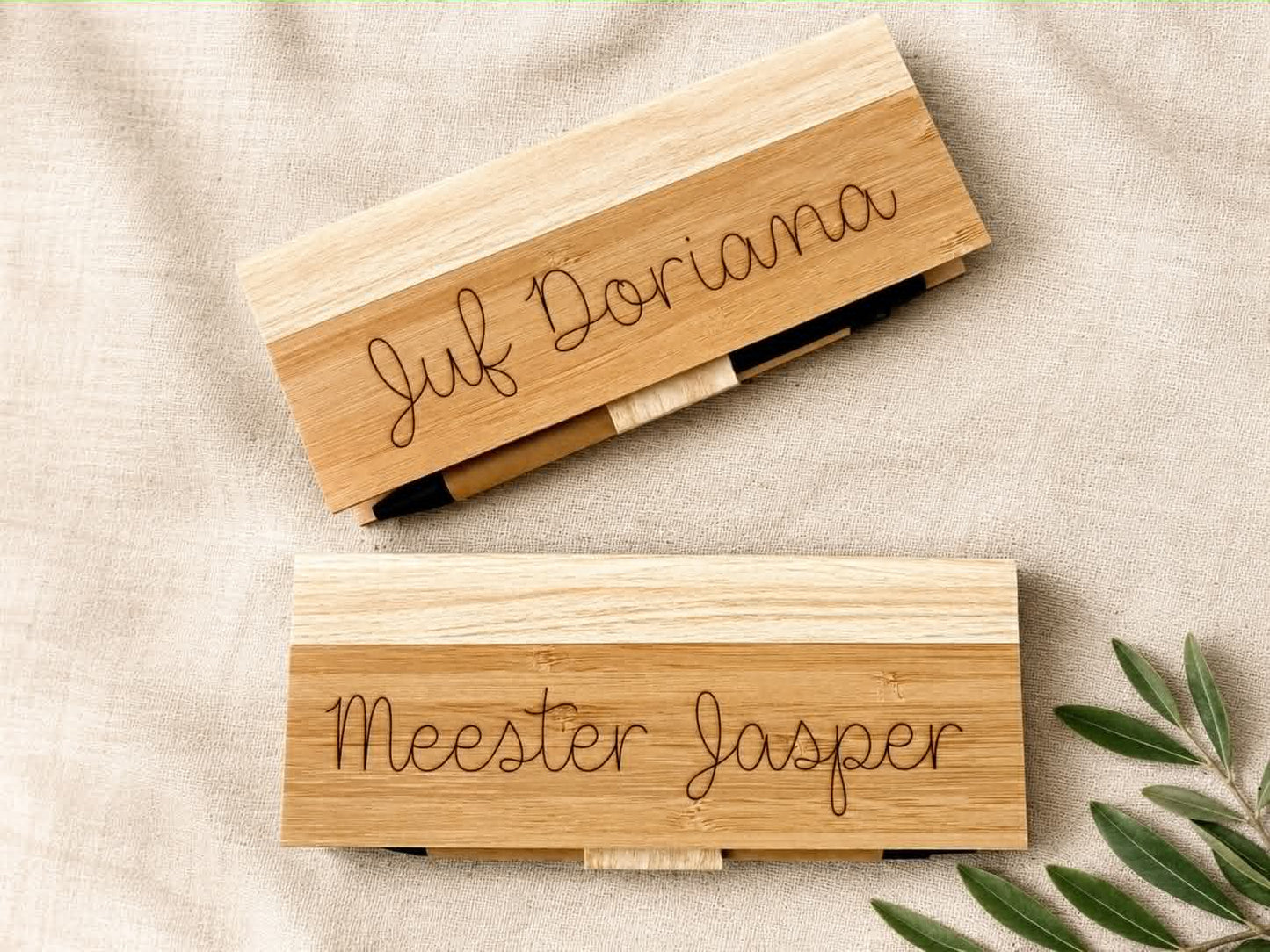 Set Memoblaadjes | Gepersonaliseerd met tekst naar keuze