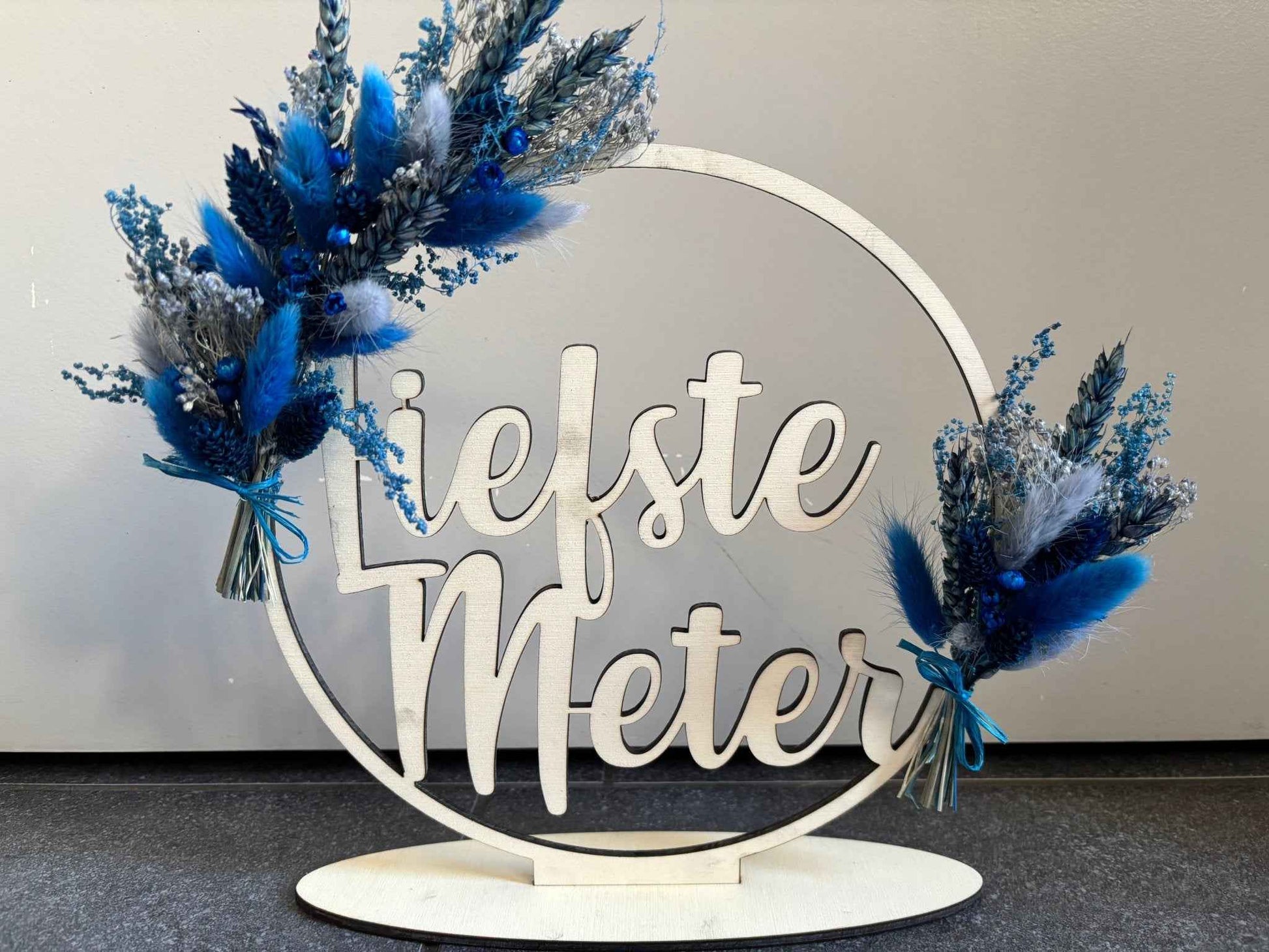 Flowerhoop Groot | Naamcirkel gepersonaliseerd
