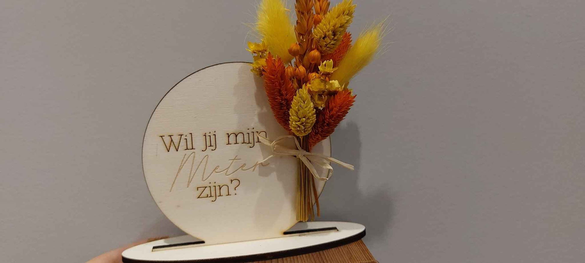 Flowerhoop Klein | Naamcirkel gepersonaliseerd