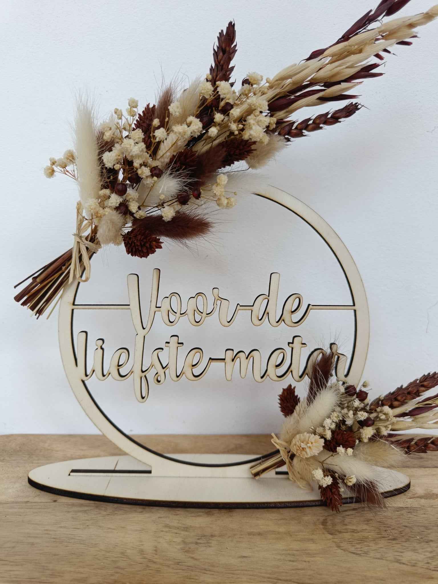 Flowerhoop Middel | Naamcirkel gepersonaliseerd