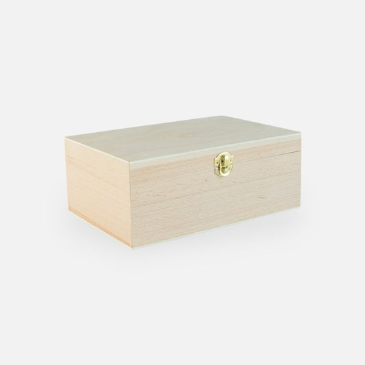 Houten Kistje Klapdeksel | Gepersonaliseerd