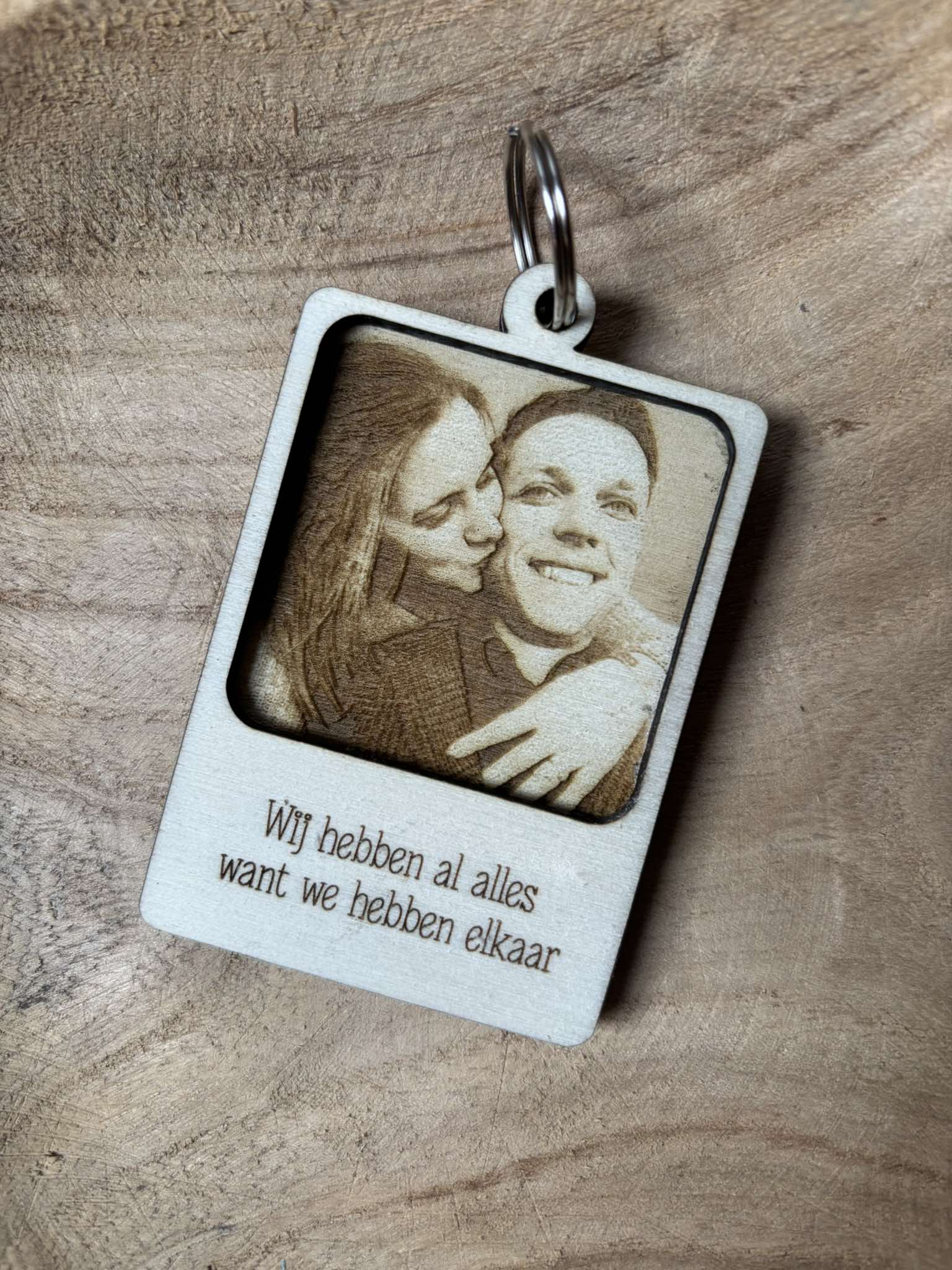 Sleutelhanger met Fotokader - Wearable Wishes
